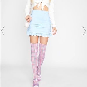 Sugar Thrillz Am I Selfish Ruffle Skirt